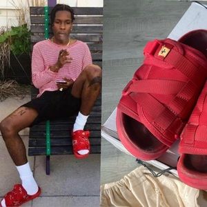 Visvim Christo Sandals Red ❤️